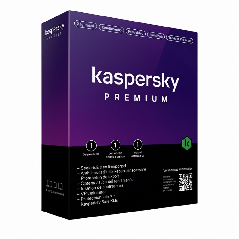 KASPERSKY PREMIUM ANTIVIRUS 1 PC POR 1 AÑO - PROTECCIÓN AVANZADA PARA TU DISPOSITIVO - 1