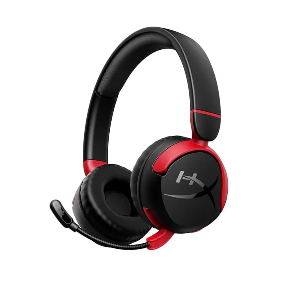 AURICULARES INALÁMBRICOS PARA GAMING HYPERX CLOUD MINI KIDS EN COLOR NEGRO - SONIDO ENVOLVENTE Y CÓMODO - 1