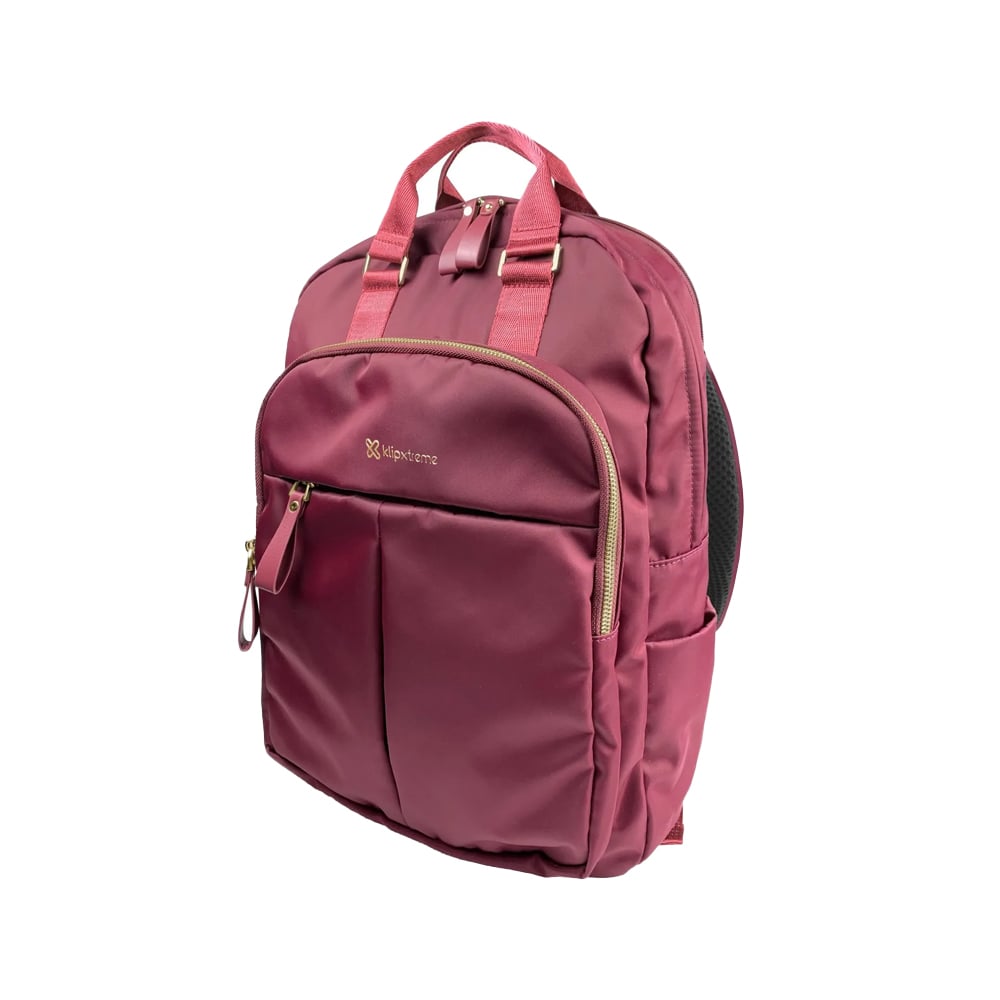 MOCHILA PARA LAPTOP KLIP XTREME KNB-468RD, 15.6', NYLON RESISTENTE, COLOR ROJO, IDEAL PARA VIAJES. - 1
