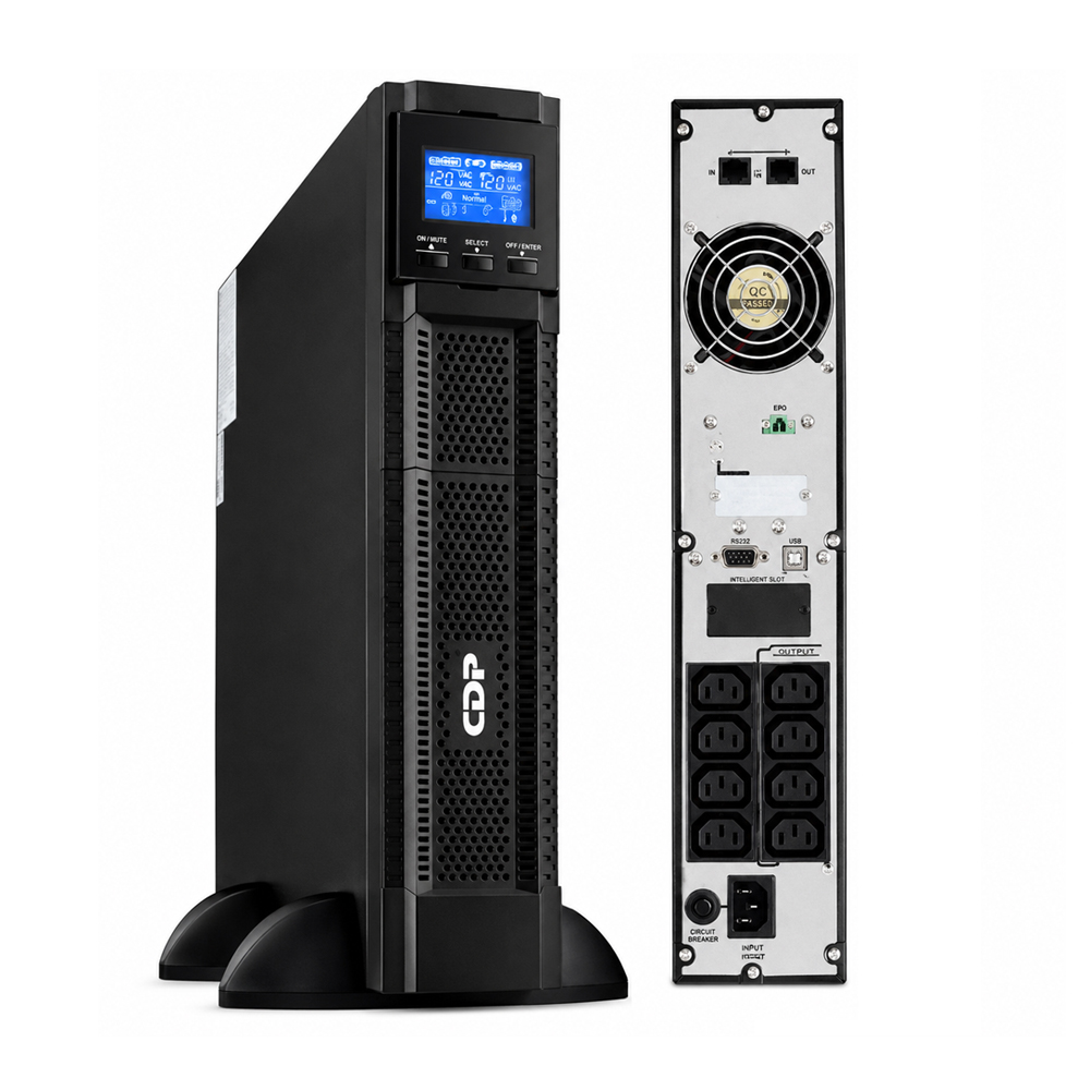 UPS ONLINE CDP UPO11-1 RTAXI 1000VA 1000W 220VAC 8 SALIDAS IEC-C13 - 1