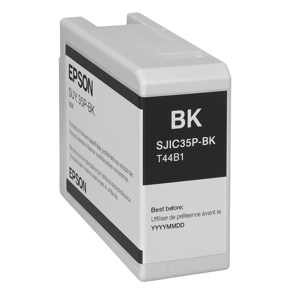 CARTUCHO DE TINTA NEGRA EPSON C13T44B120, ALTA CALIDAD Y RENDIMIENTO PARA IMPRESORAS SJIC35P-K - 1