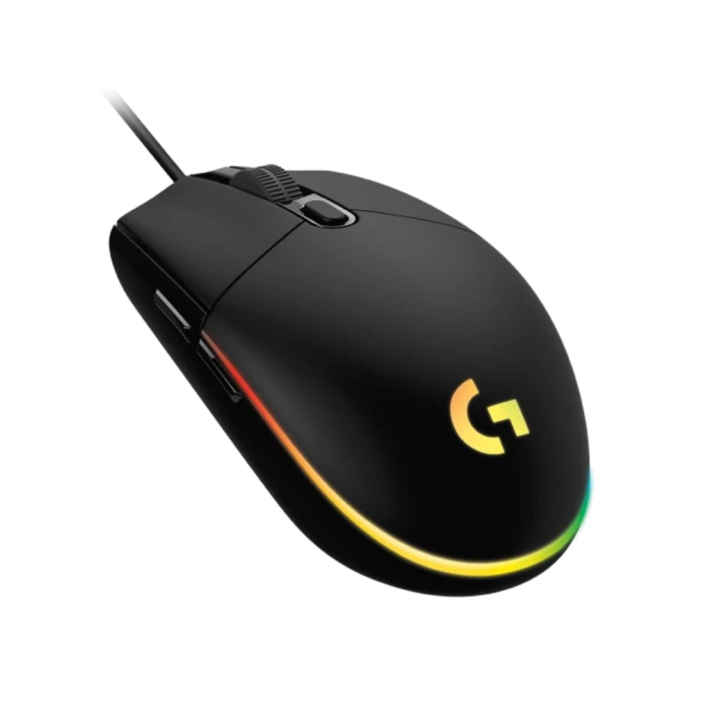 MOUSE LOGITECH G203 LIGHTSYNC ÓPTICO 8000 DPI, RGB, NEGRO - PRECISIÓN Y ESTILO PARA GAMERS - 1