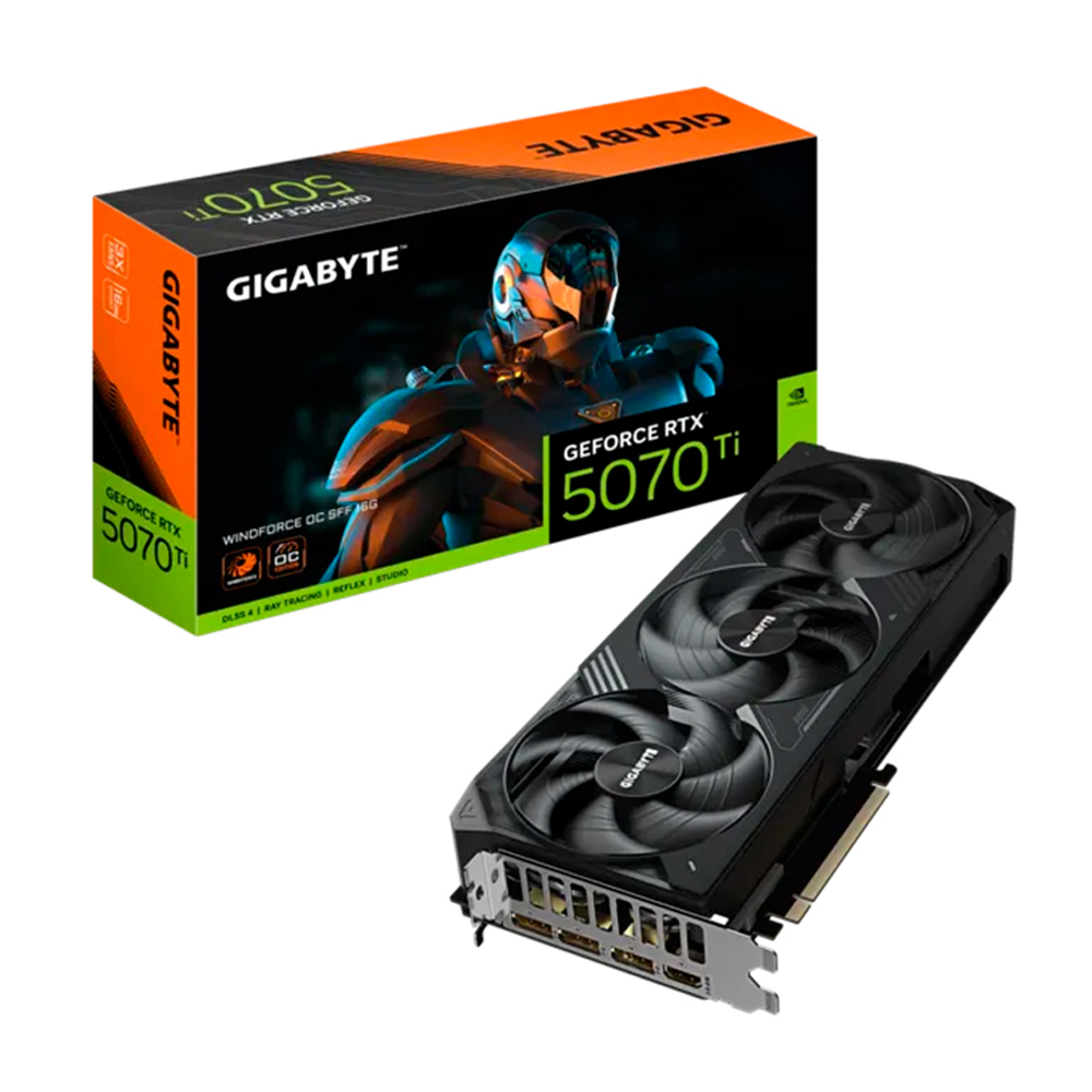 TARJETA DE VIDEO GIGABYTE GEFORCE RTX 5070 TI 16 GB GDDR7 PCIE 5.0 - 1