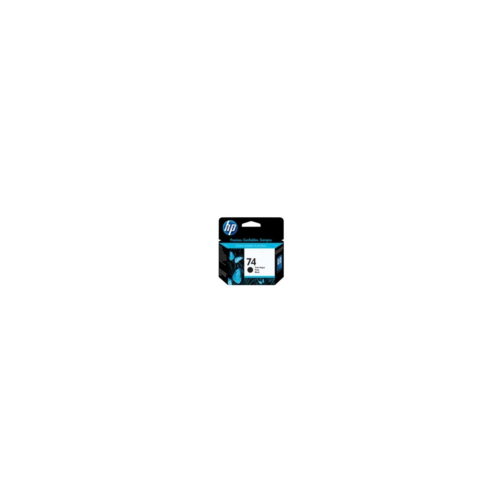CARTUCHO DE TINTA HP 74 NEGRO ORIGINAL 4.5 ML PARA IMPRESORAS: CALIDAD Y RENDIMIENTO SUPERIOR. - 1