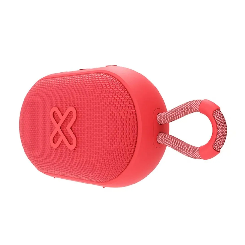 KLIP XTREME KBS-030RD ALTAVOZ PORTÁTIL ROJO, 12 HORAS DE BATERÍA, TWS Y RESISTENCIA IPX7 - 1