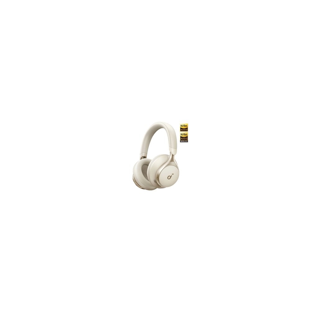AUDÍFONOS INALÁMBRICOS SPACE ONE EN COLOR BLANCO CON ANC, 55H DE BATERÍA Y SONIDO HI-RES LDAC - 1