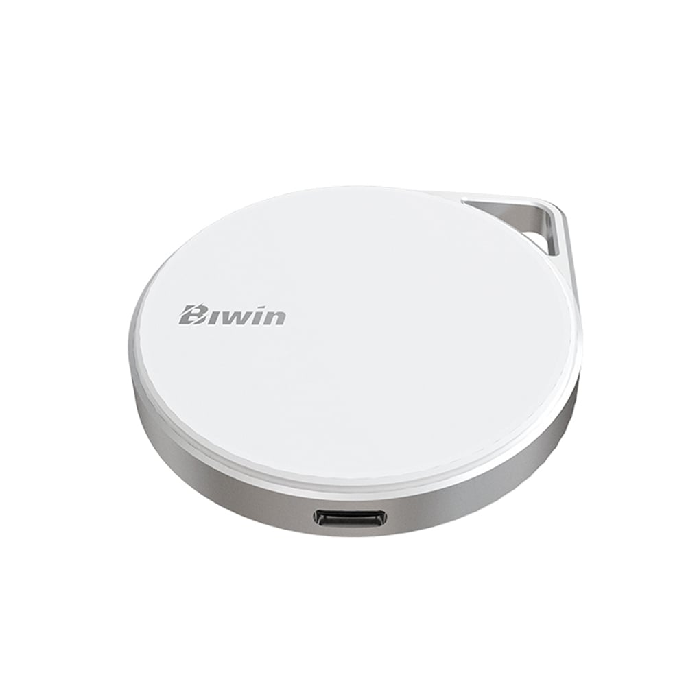 SSD EXTERNO BIWIN AMBER PM2000 DE 1TB, 2000MB/S - RÁPIDO Y ELEGANTE EN COLOR BLANCO - 1