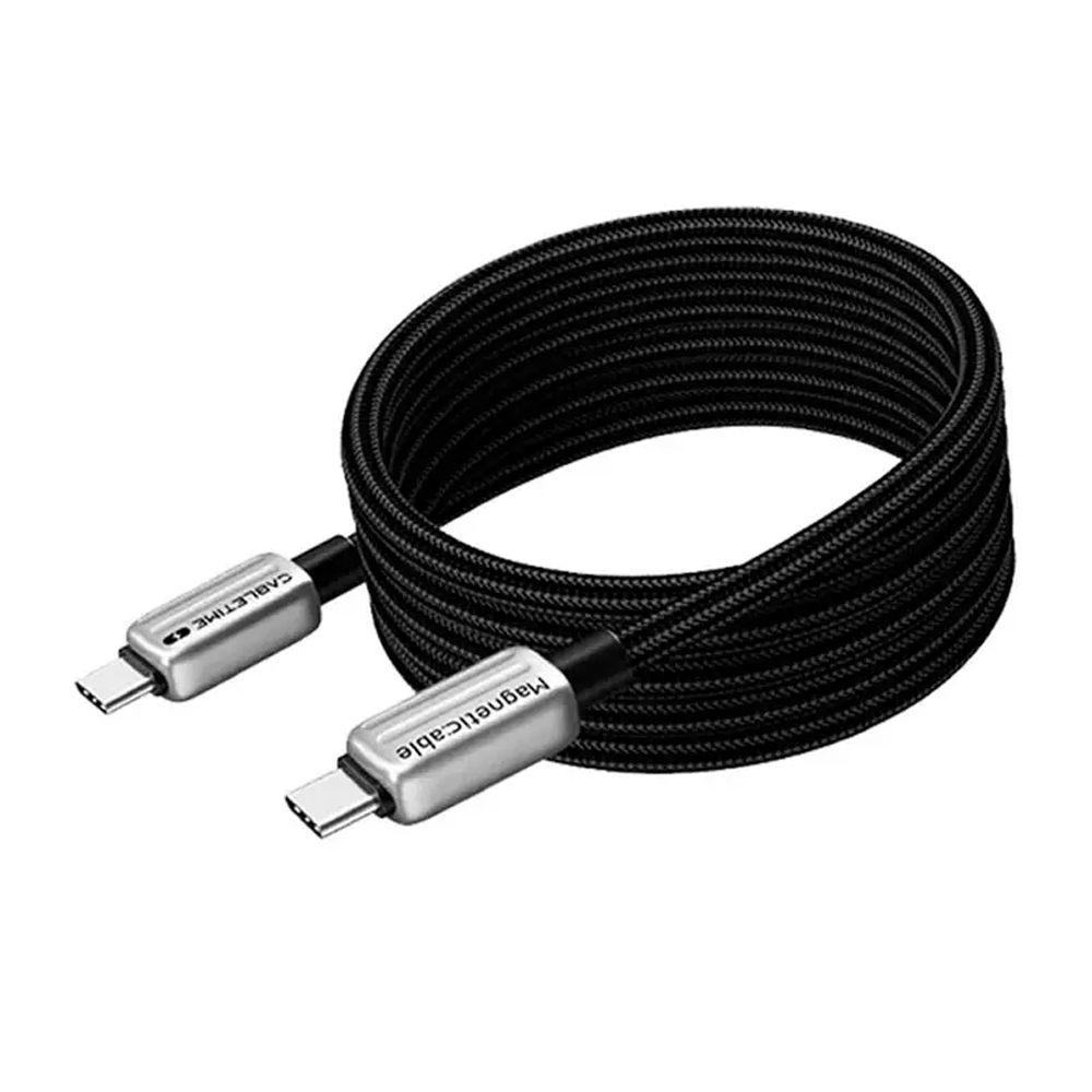 CABLE USB-C A USB-C 2M CABLETIME CU08L 240W - CARGA RÁPIDA Y COMPATIBLE CON DISPOSITIVOS MODERNOS, NEGRO - 1