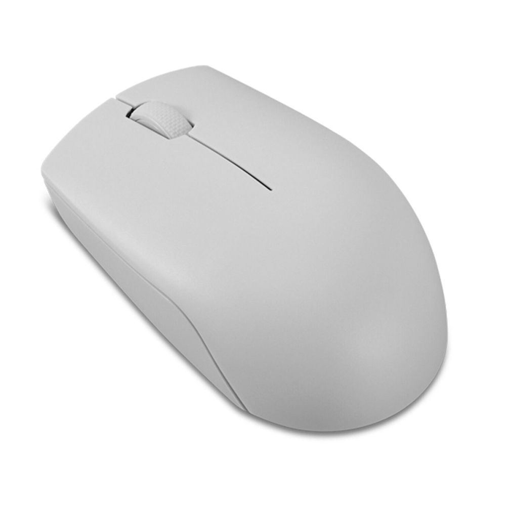MOUSE INALÁMBRICO LENOVO 300 COMPACTO EN GRIS ÁRTICO - LIGERO Y PERFECTO PARA LAPTOP Y OFICINA - 1