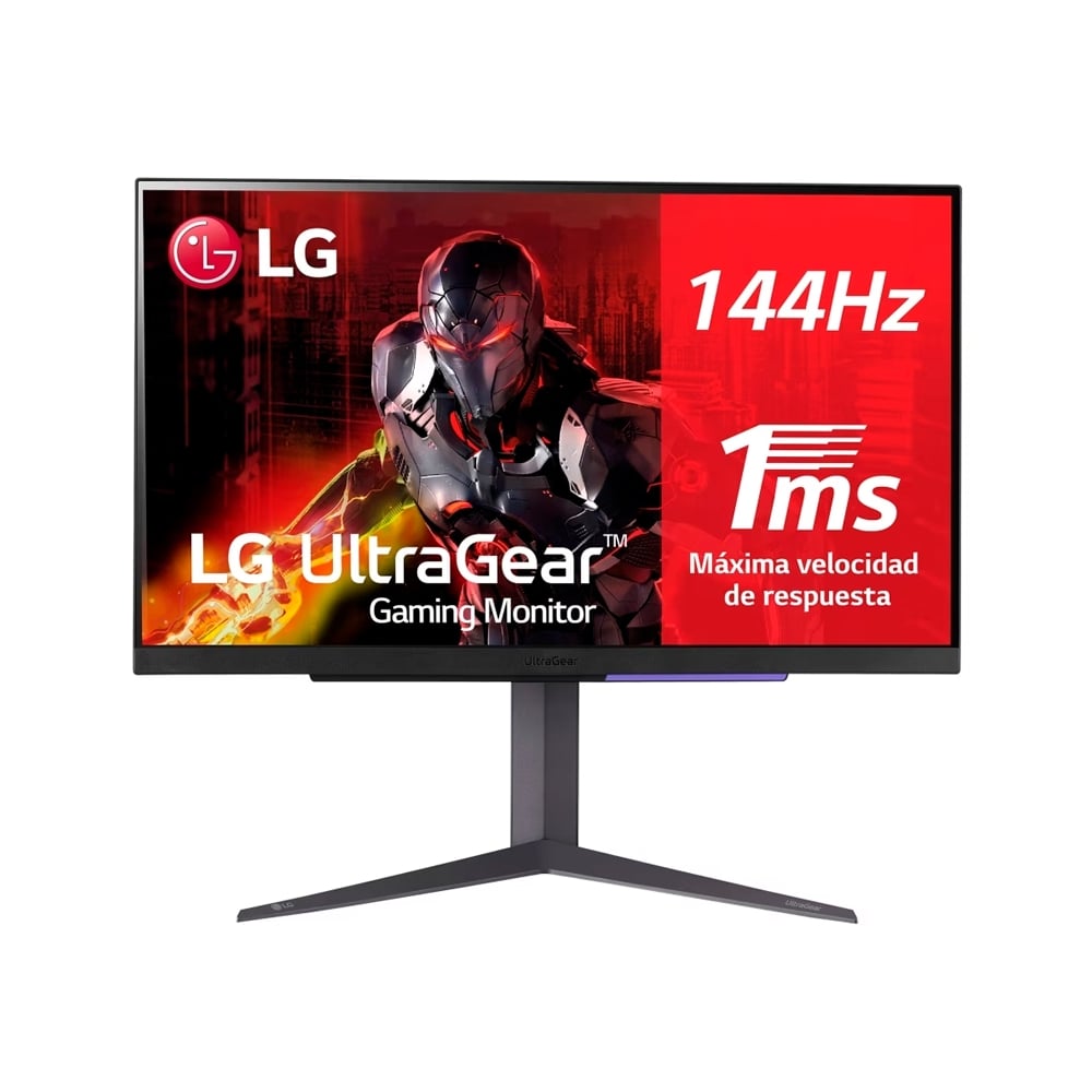 MONITOR GAMING LG 27' ULTRAGEAR 4K UHD, 144HZ, IPS, HDMI X2, DISPLAYPORT X1, EXCELENTE CALIDAD DE IMAGEN - 1