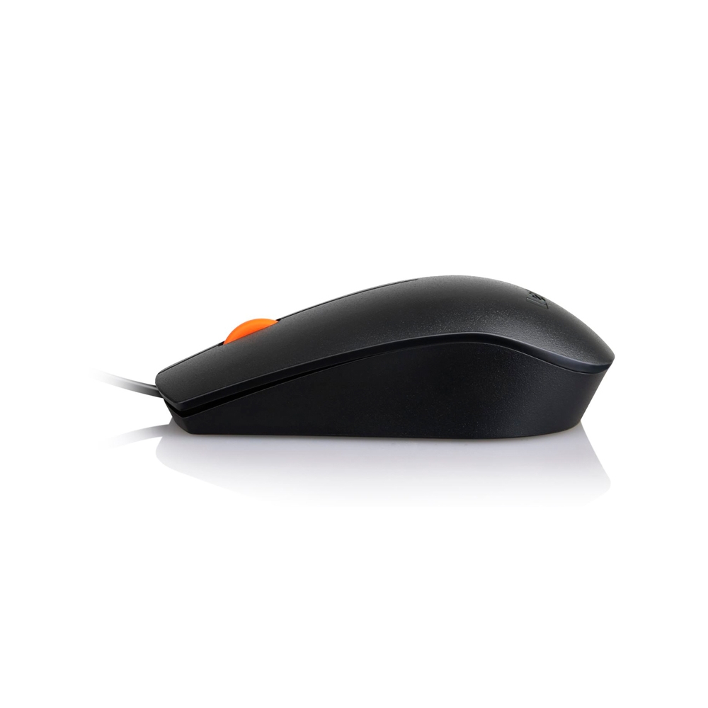 KIT COMBO TECLADO Y MOUSE LENOVO 300 USB, DISEÑO ELEGANTE Y AMBIDIESTRO PARA TODOS LOS USUARIOS - 1