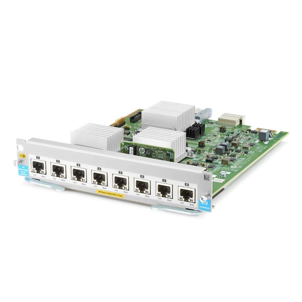 SWITCH POE+ ARUBA DE 8 PUERTOS, VELOCIDAD DE 2.5/5 GBPS, CONECTIVIDAD AVANZADA PARA REDES ESTABLES - 1
