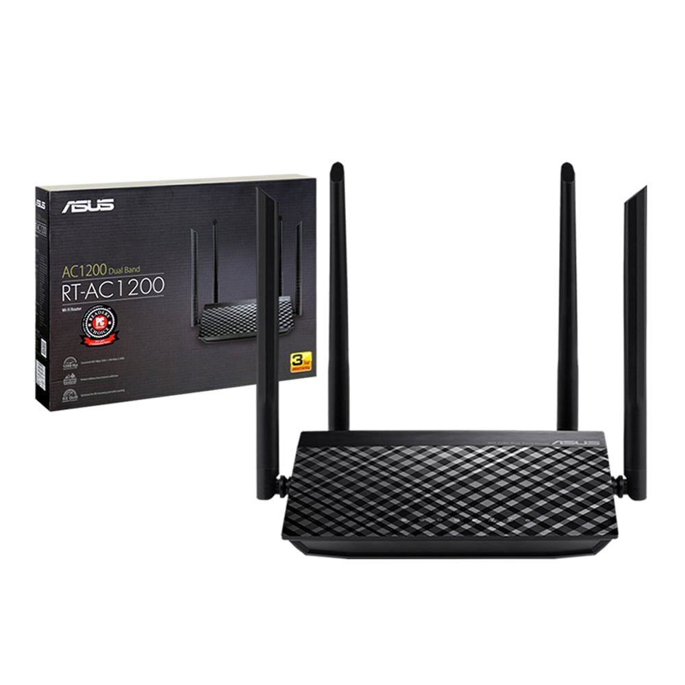 ROUTER ASUS RT-AC1200 300MB 2BAND 4 ANTENAS VELOCIDAD - 1