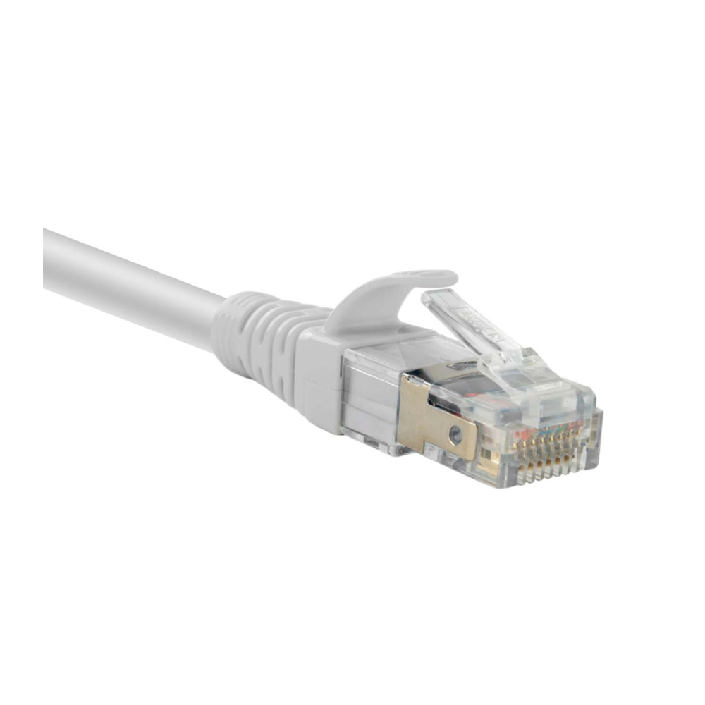 CABLE DE INTERCONEXIÓN NEXXT CAT 6A RJ-45 TRENZADO 91 CM - UTP GRIS, IDEAL PARA ALTA VELOCIDAD DE RED - 1