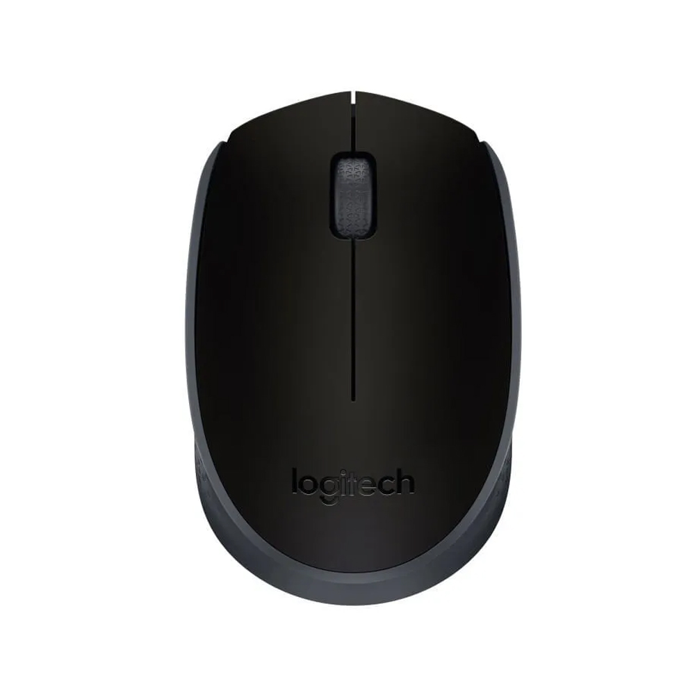 MOUSE INALÁMBRICO LOGITECH M170 EN COLOR NEGRO - DISEÑO COMPACTO Y FÁCIL CONECTIVIDAD - 1