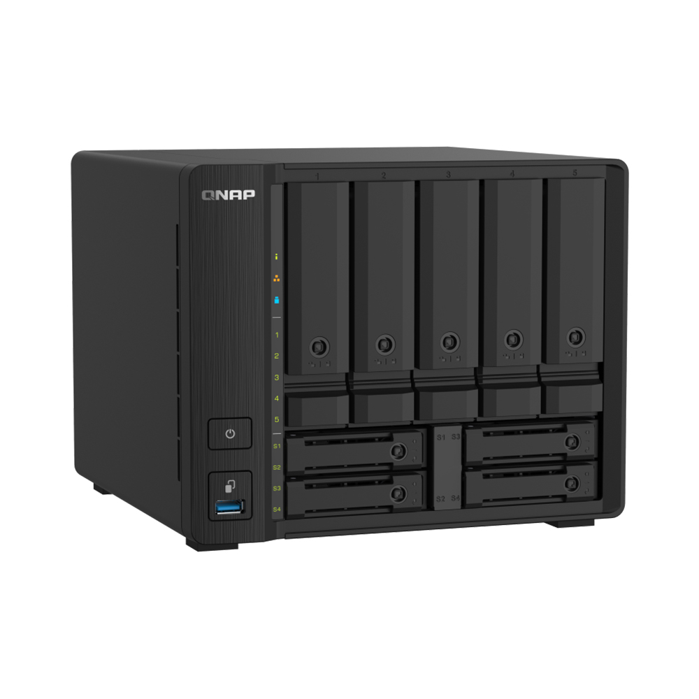 SERVIDOR NAS QNAP TS-932PX - 4 BAHÍAS 3.5' + 4 BAHÍAS 2.5', 4GB RAM, CONECTIVIDAD AVANZADA, 1.7GHZ - 1