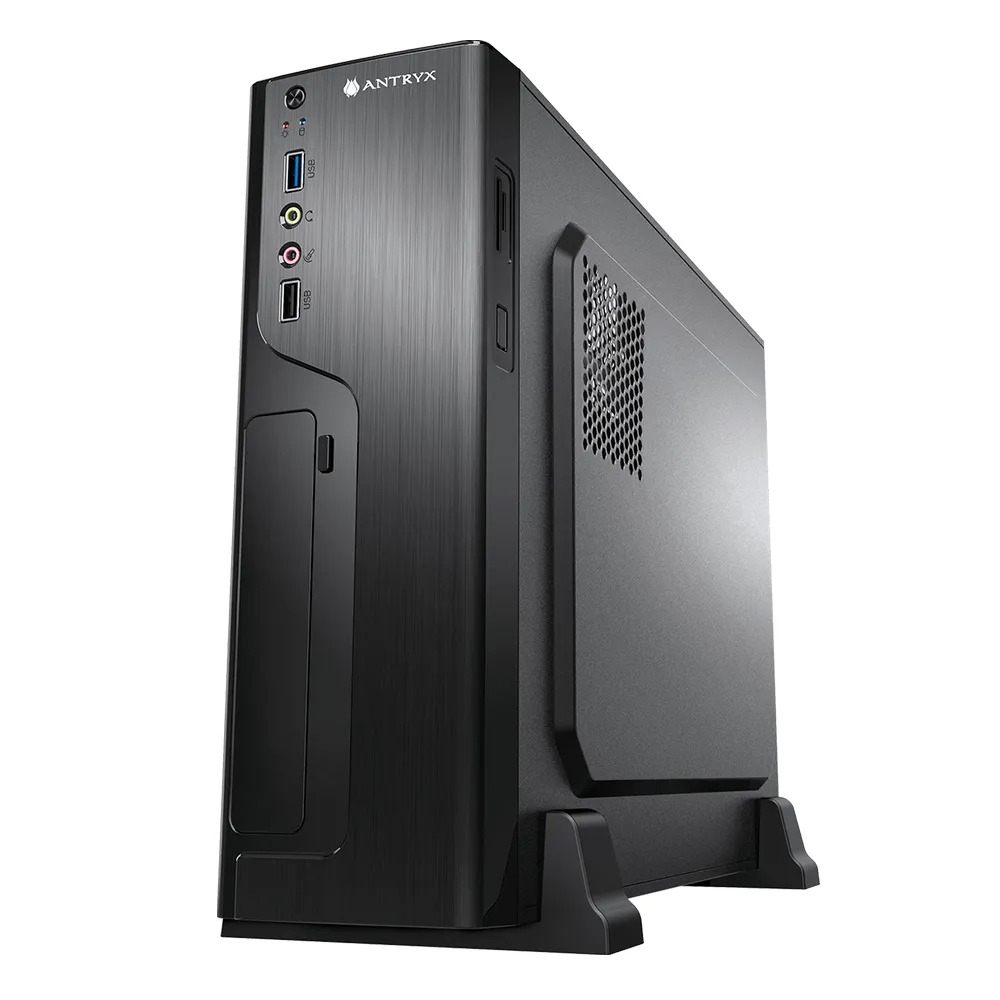 CASE ANTRYX XTREME XS-120 NEGRO, SLIM Y 350W, IDEAL PARA PCS COMPACTAS Y ELEGANTES - 1