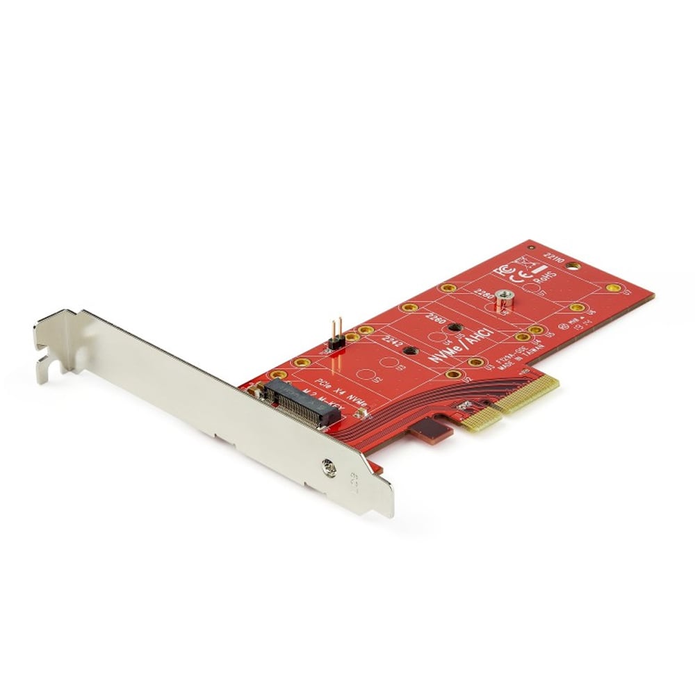 ADAPTADOR PCI EXPRESS 3.0 X4 A M.2 DE STARTECH - COMPATIBLE CON SSD AHCI/NVME - CONEXIÓN RÁPIDA Y EFICIENTE - 1