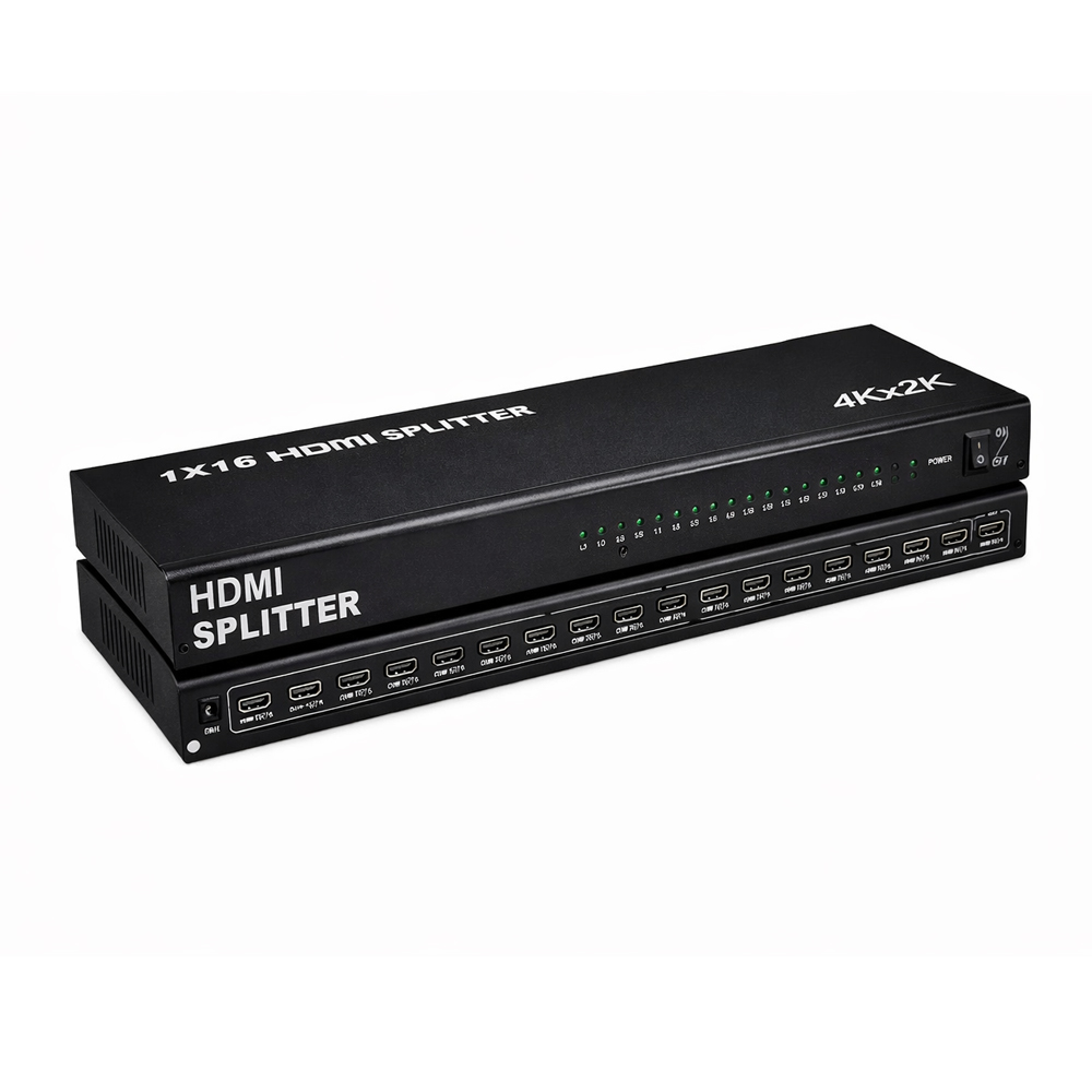 SPLITTER HDMI ENCORE ENHD-SP16 4K 3D 60HZ - CONEXIÓN DE 16 PUERTOS PARA CALIDAD DE IMAGEN SUPERIOR - 1