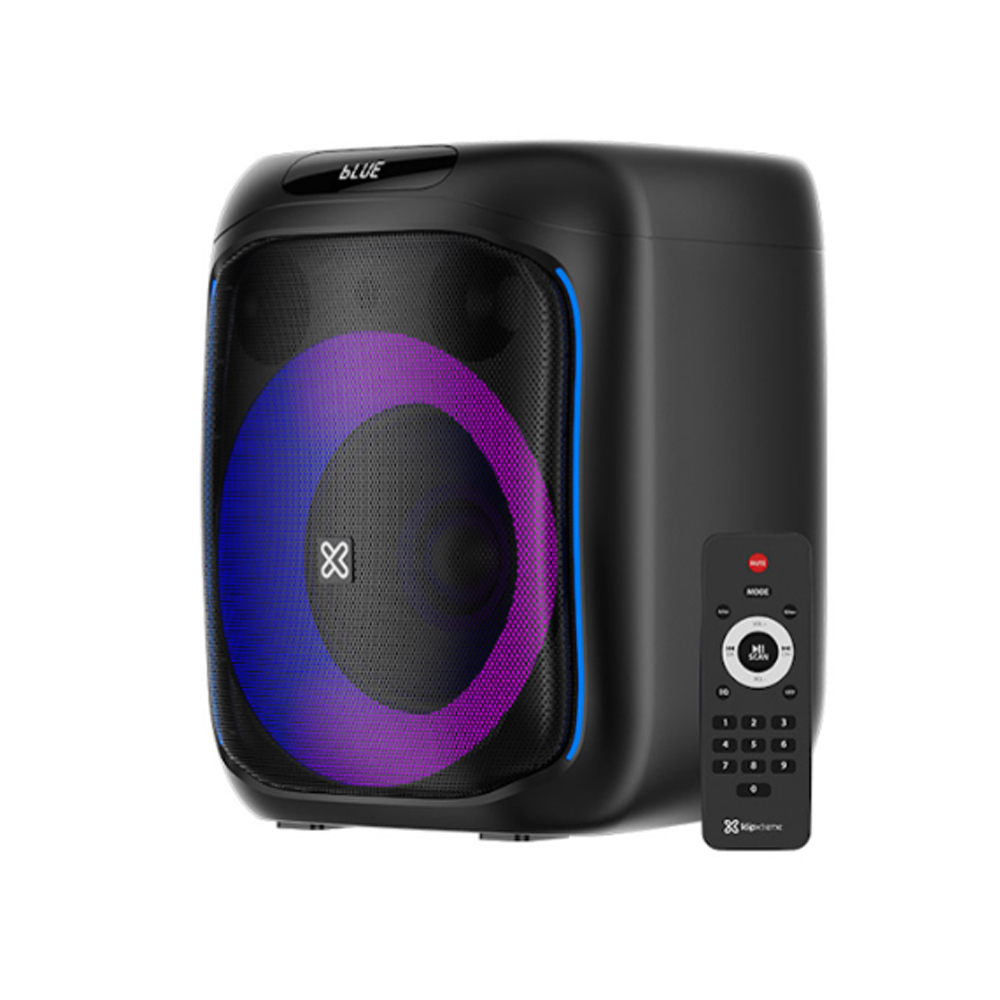 SISTEMA DE ALTAVOCES KLIP XTREME DE 1800W EN NEGRO CON 7 HORAS DE AUTONOMÍA Y SONIDO POTENTE - 1