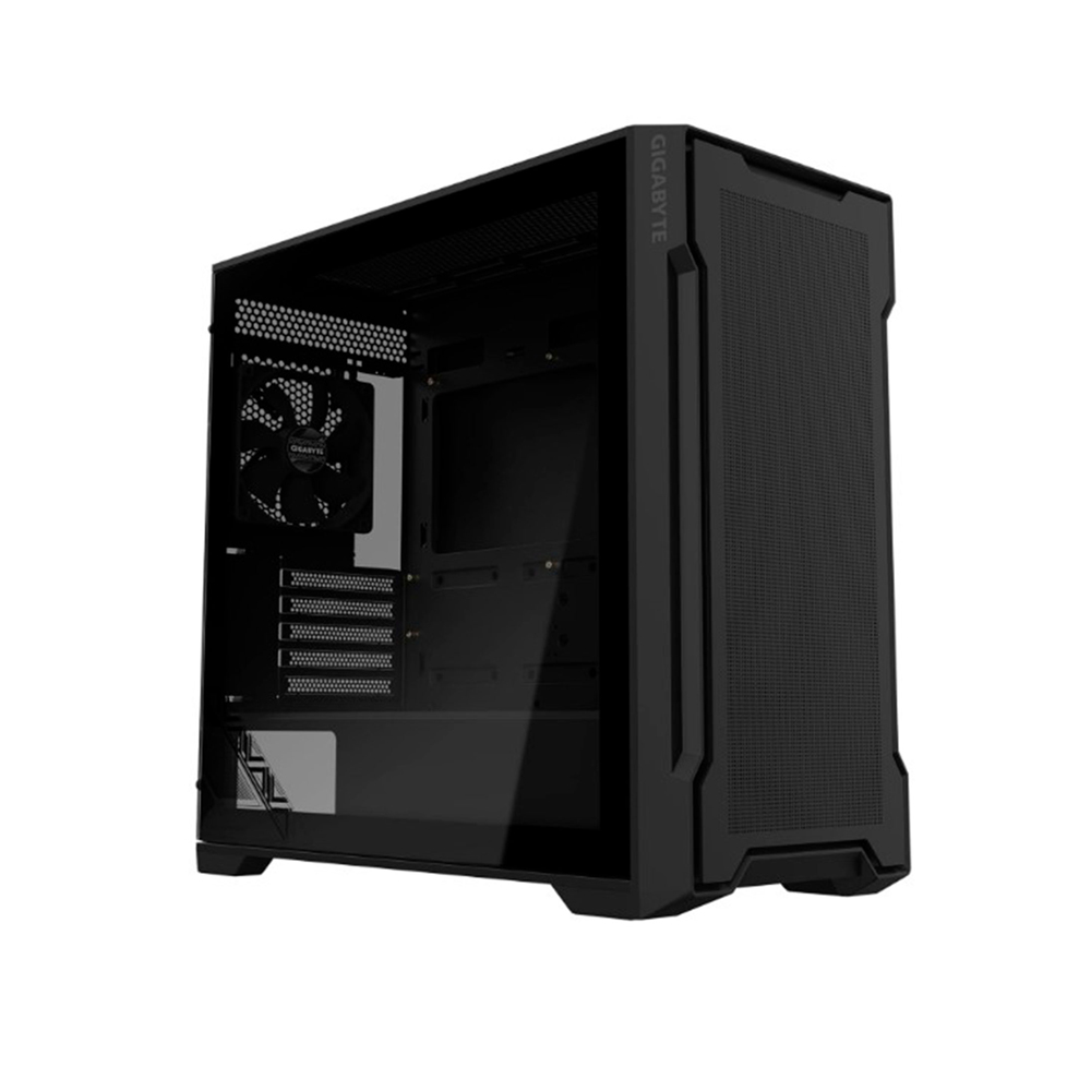 CAJA GIGABYTE C102 MID TOWER CRISTAL NEGRO PLÁSTICO - 1
