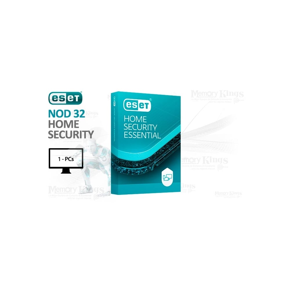 ESET HOME SECURITY ESSENTIAL PARA 1 PC - PROTECCIÓN ANTIVIRUS EFECTIVA Y FÁCIL DE USAR - 1