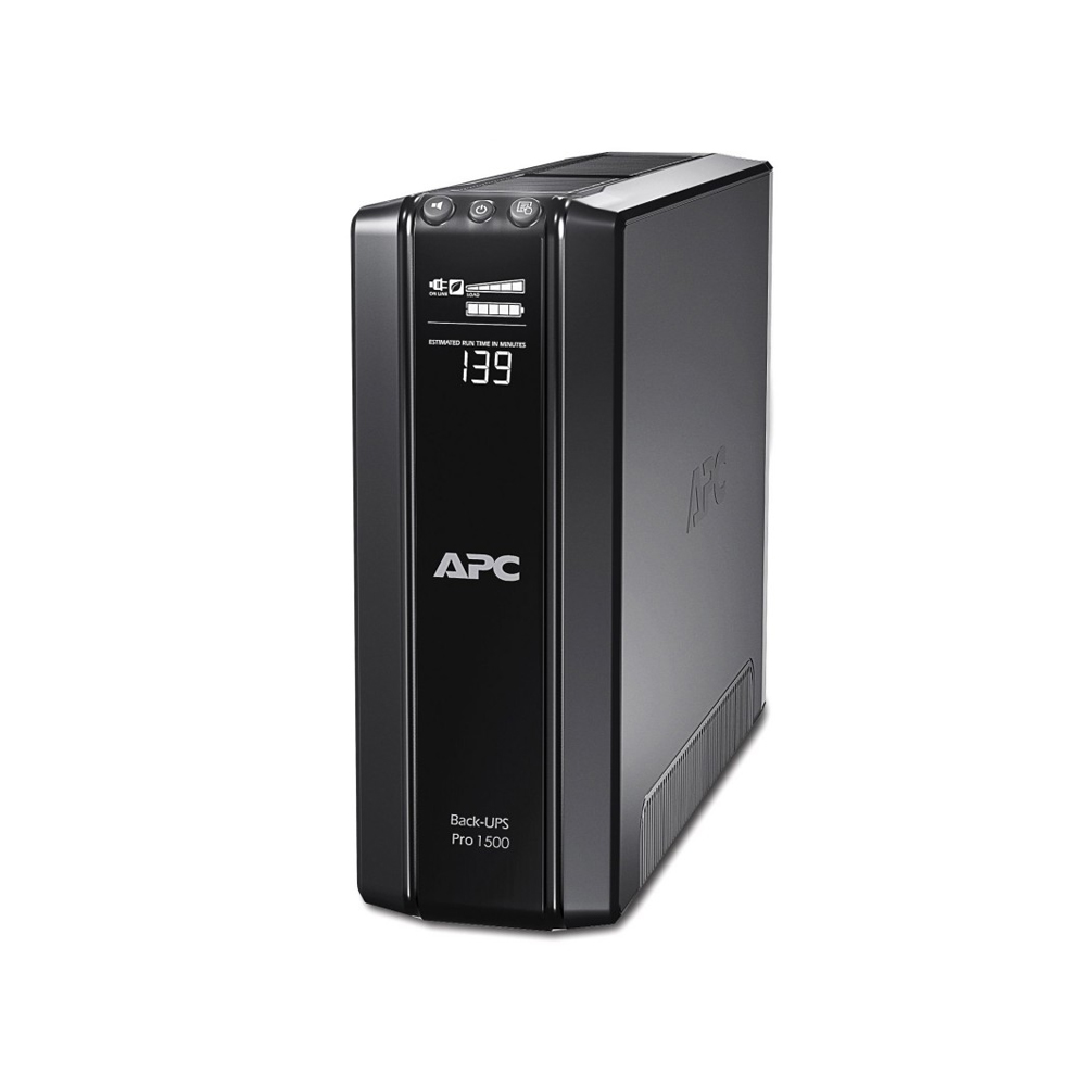 APC BACK-UPS BR1500GI - UPS INTERACTIVO 1.50KVA/865W TORRE CON 8 HORAS DE RECARGA Y SALIDA 230V AC - 1