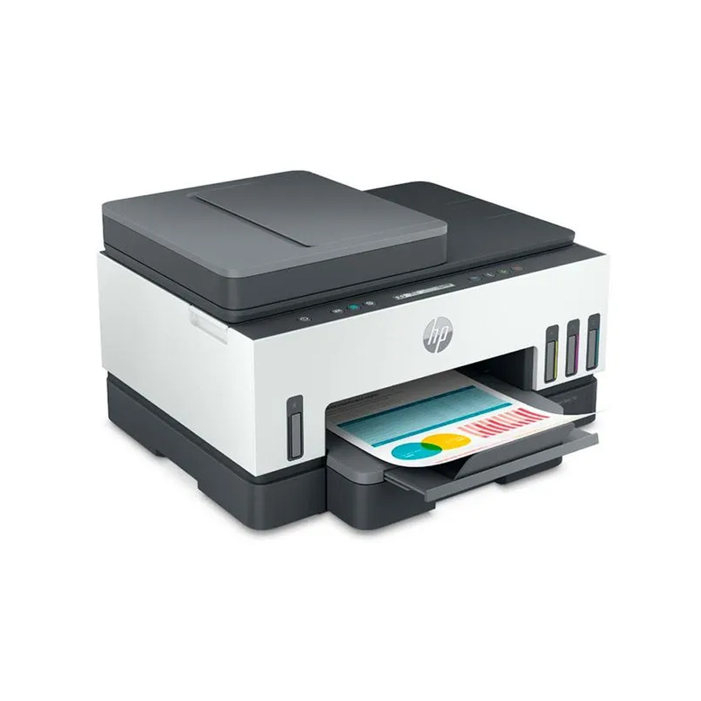 IMPRESORA HP SMART TANK 750 ADF VELOCIDAD CONECTIVIDAD LAN WIFI BT - 1