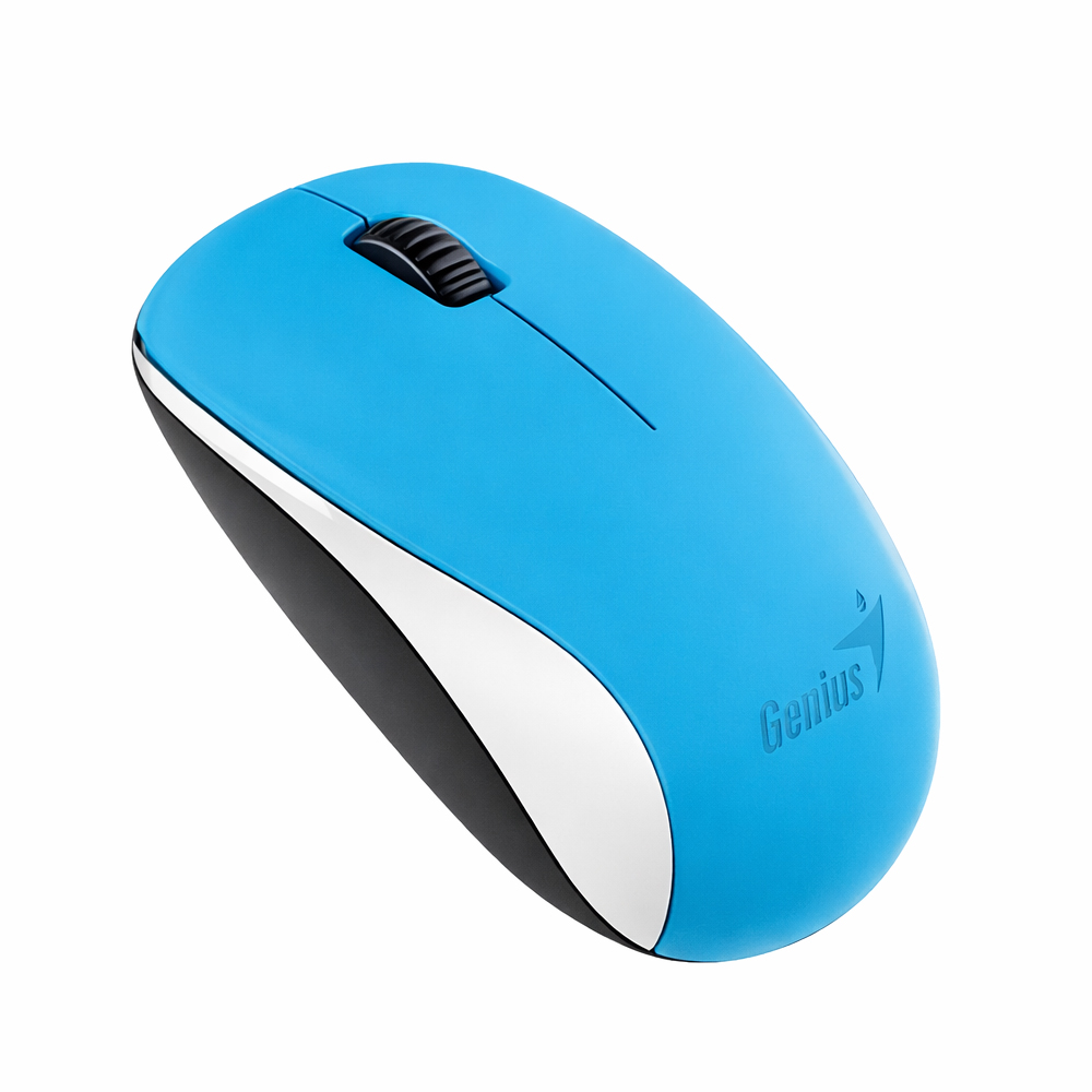 MOUSE GENIUS NX-7000 INALÁMBRICO, DISEÑO AZUL ERGONÓMICO Y PRECISIÓN ÓPTIMA PARA TU PC - 1