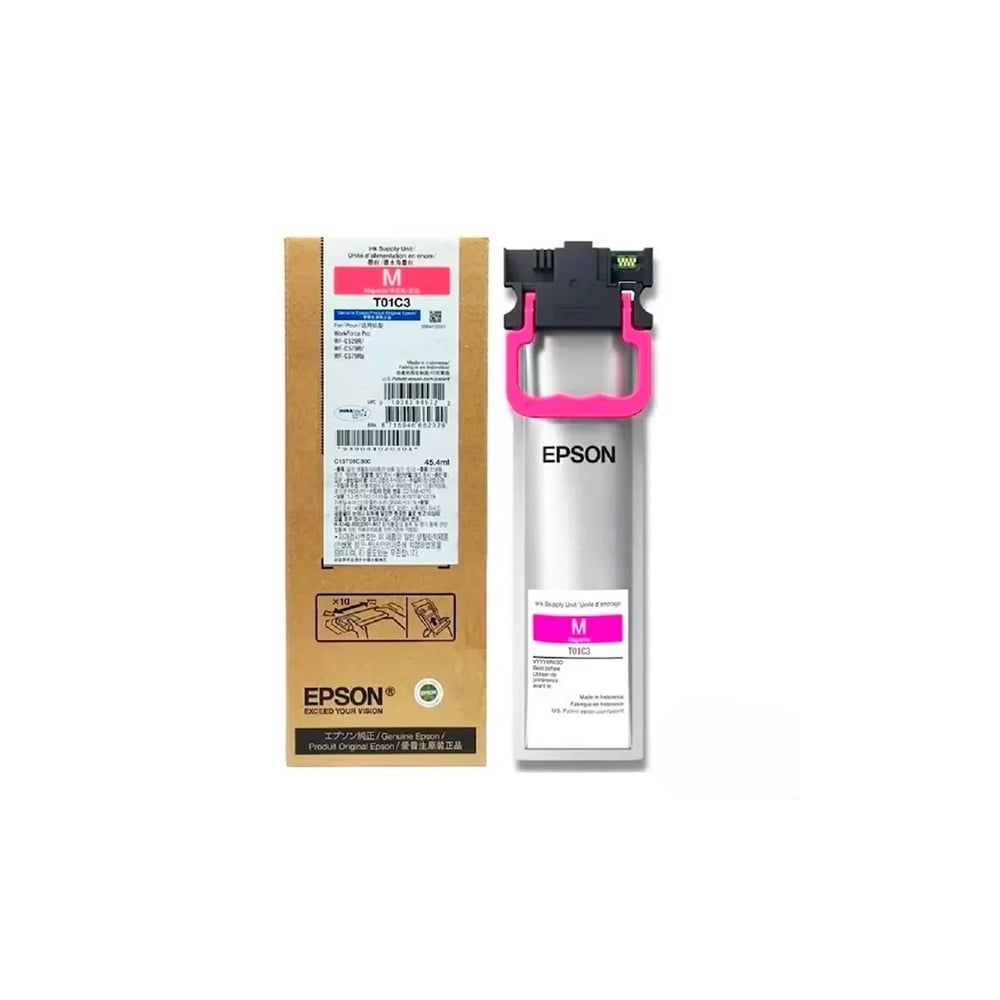 TINTA EPSON T01C MAGENTA COMPATIBILIDAD IMPRESORAS COMERCIALES - 1