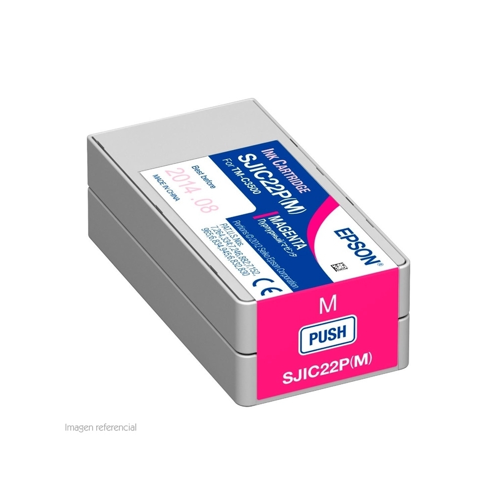 CARTUCHO DE TINTA EPSON MAGENTA PARA IMPRESORAS TM-C3500 – ALTA CALIDAD Y RENDIMIENTO SUPERIOR - 1