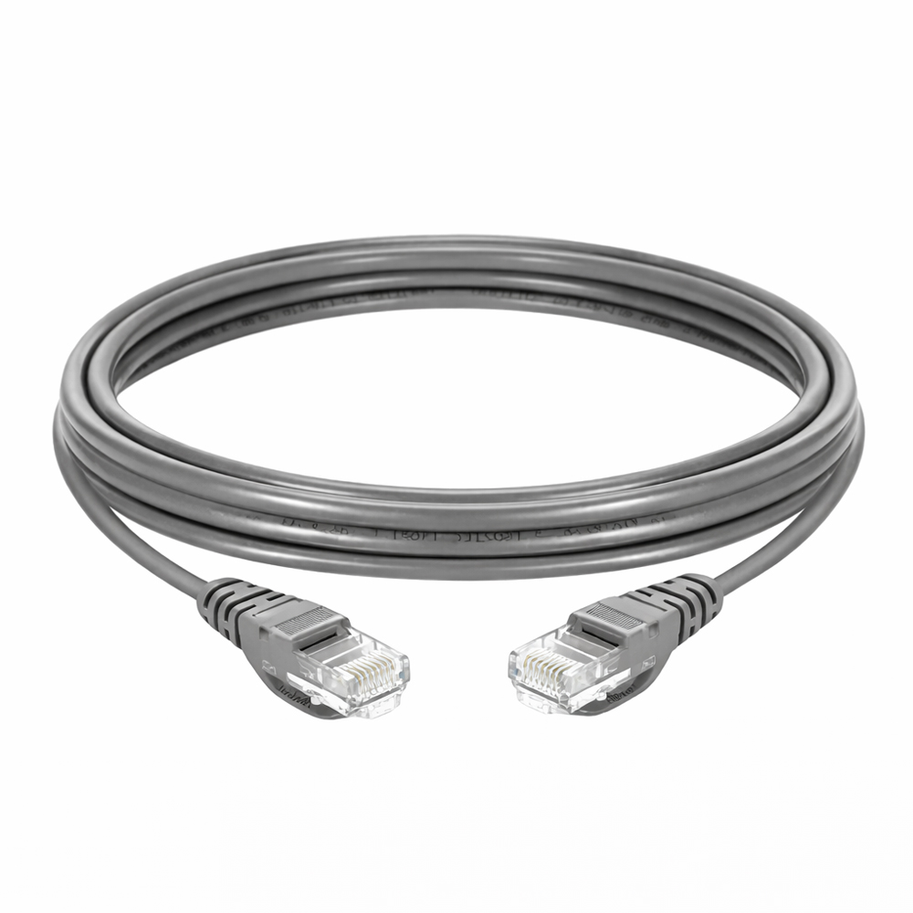 CABLE DE INTERCONEXIÓN RJ-45 NEXXT SFTP CAT 6A DE 2.1 M, TRENZADO Y GRIS PARA ALTA VELOCIDAD - 1