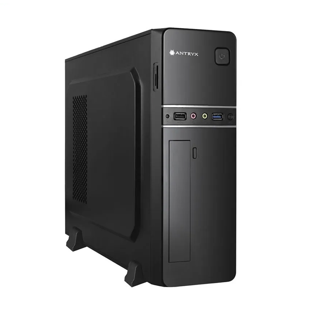 CASE ANTRYX XTREME XS-110 NEGRO, SLIM, 350W, DISEÑO EFICIENTE Y ELEGANTE PARA TUS COMPONENTES GAMING - 1