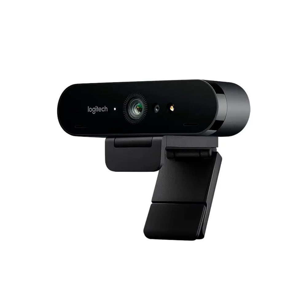 CÁMARA LOGITECH BRIO ULTRA HD 4K, GRABACIÓN NÍTIDA EN NEGRO, IDEAL PARA VIDEOCONFERENCIAS Y STREAMING - 1