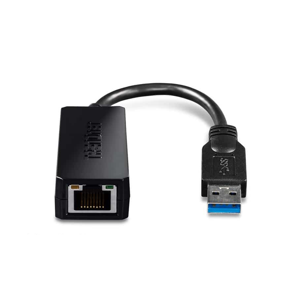 ADAPTADOR USB A RED GBE TRENDNET TU3-ETG - CONEXIÓN RÁPIDA Y ESTABLE PARA TU PC O LAPTOP - 1