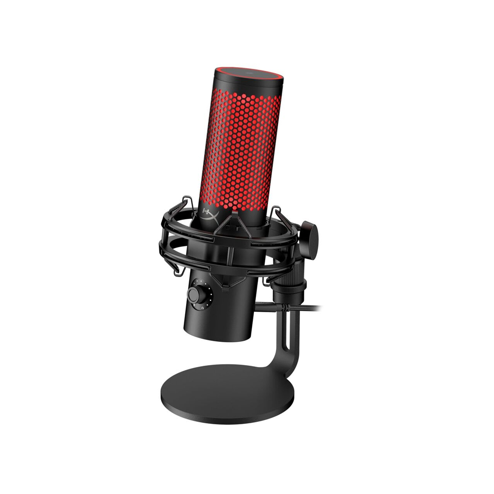 MICRÓFONO HYPERX QUADCAST 2 BK - SONIDO PROFESIONAL, ELEGANTE DISEÑO Y CONECTIVIDAD USB - 1