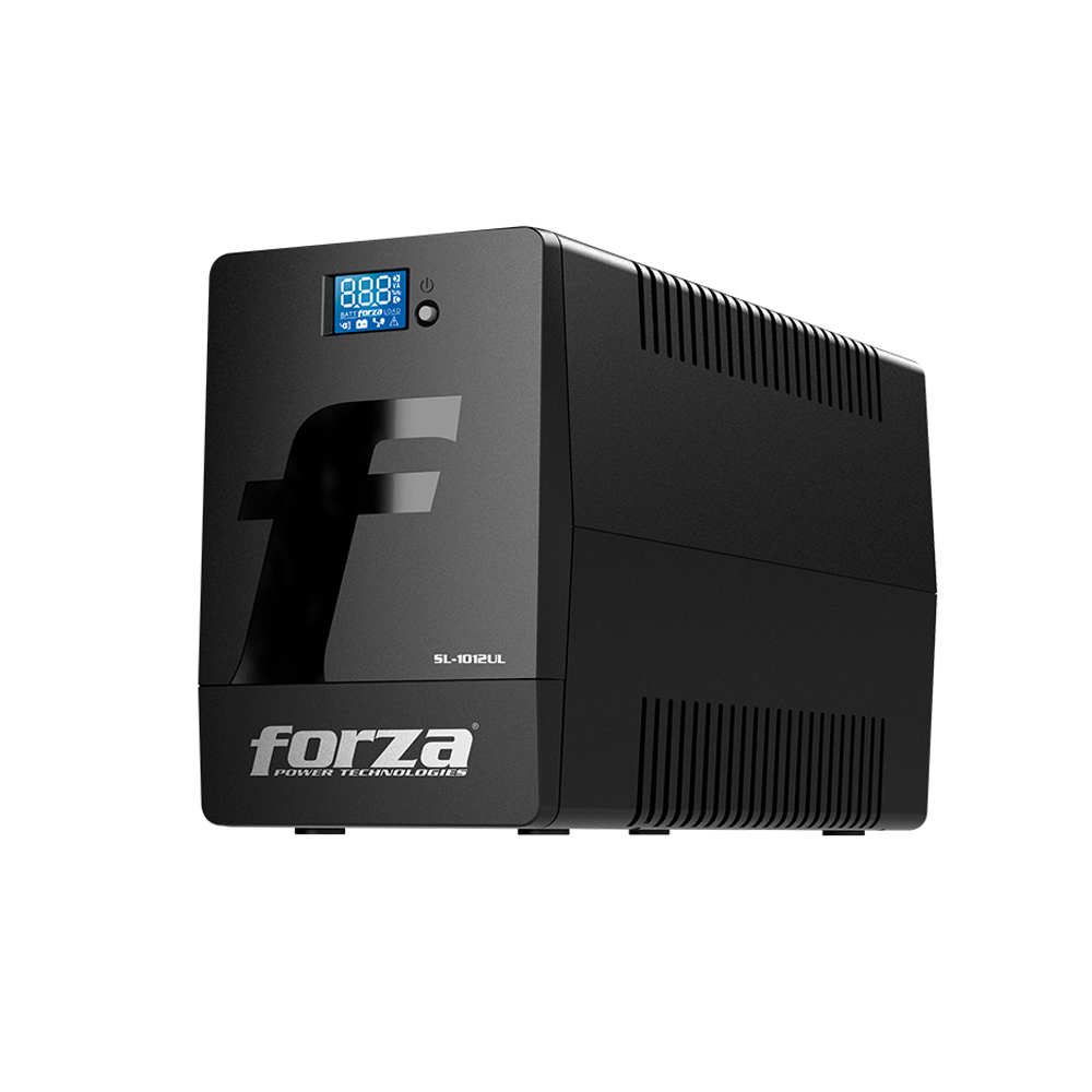 FORZA SL-1012UL UPS 1000 VA 600W 7AH CON USB Y 8 SALIDAS - RESPALDO ENERGÉTICO EFICIENTE - 1