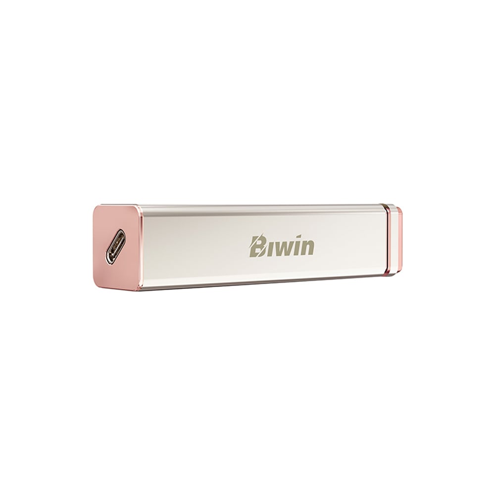 SSD EXTERNO BIWIN PD2000 DE 1TB - VELOCIDADES DE HASTA 2050MB/S EN COLOR GOLD Y USB 3.2 - 1
