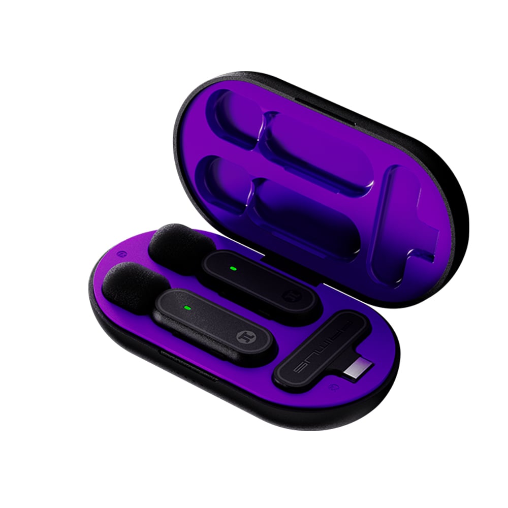 MICRÓFONO INALÁMBRICO PRIMUS GAMING PMI-L10BT – COMPATIBLE CON CELULARES, TABLETS Y PC, INCLUYE ESTUCHE - 1