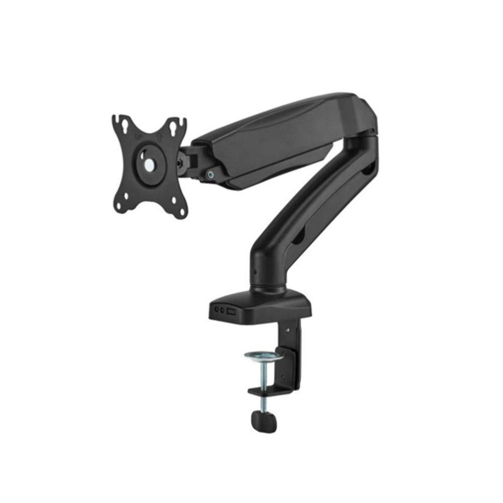 SOPORTE HIDRÁULICO PARA MONITOR KOREANO KE-C012 - AJUSTABLE 17' A 32', CARGA 9KG, VESA 100X100 - 1