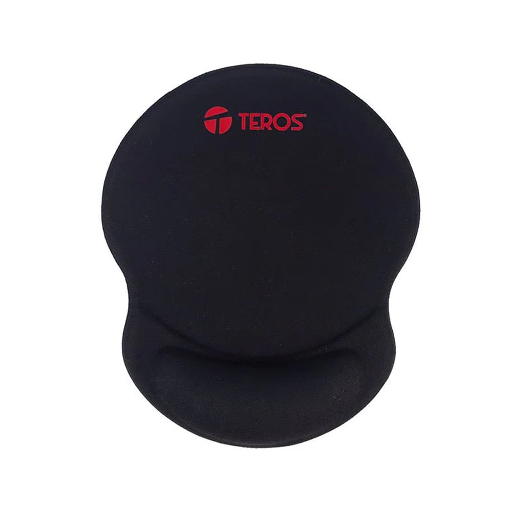 MOUSE PAD TEROS TE-3015S EN COLOR NEGRO, DISEÑO ERGONÓMICO Y SUPERFICIE ANTIDESLIZANTE PARA GAMERS - 1