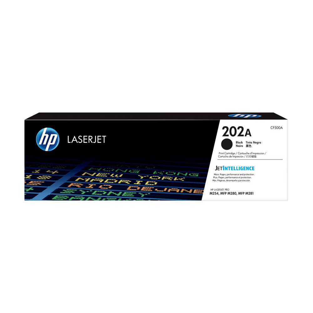 CARTUCHO DE TONER HP 202A BLACK 1400 PÁGINAS - 1