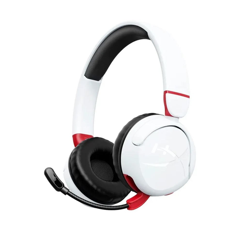 AURICULARES GAMING INALÁMBRICOS HYPERX CLOUD MINI PARA NIÑOS - COLOR BLANCO, SONIDO ENVOLVENTE, CÓMODOS - 1