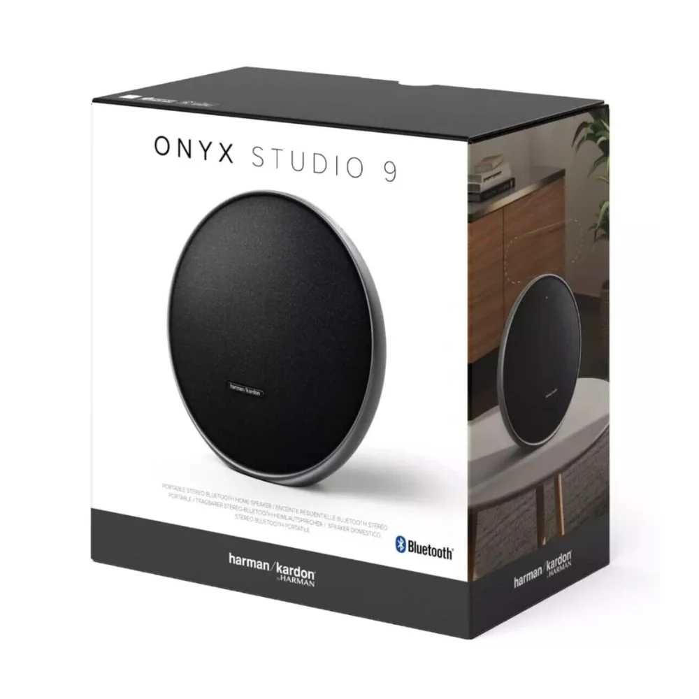 ALTAVOZ HARMAN KARDON ONYX STUDIO 9 BLUETOOTH NEGRO | SONIDO PREMIUM Y DISEÑO ELEGANTE - 1