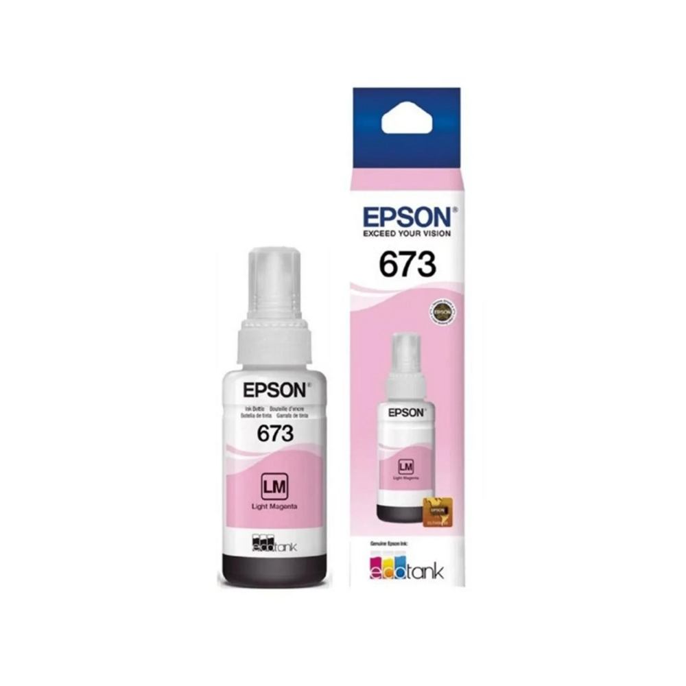 BOTELLA DE TINTA EPSON 673 MAGENTA CLARO 70ML - 1