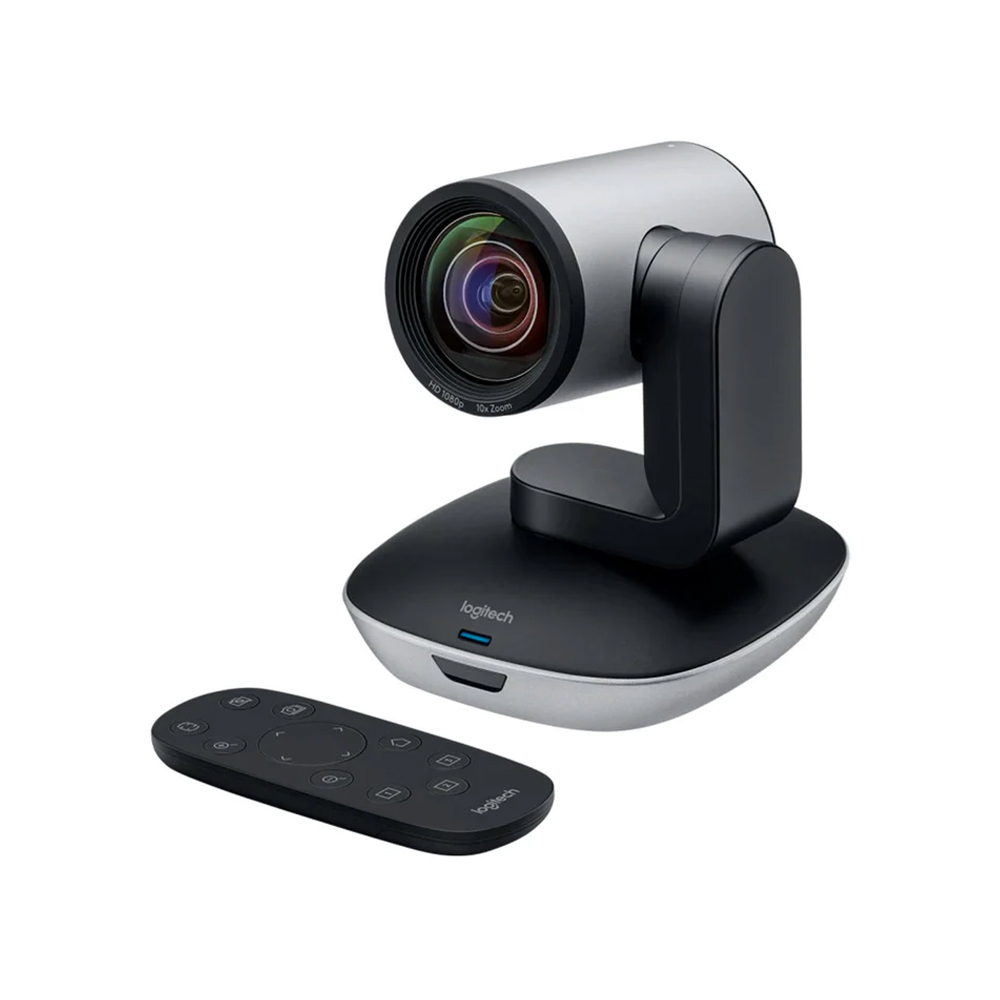 CÁMARA LOGITECH B2B PTZ PRO 2, PANTALLA NEGRA/PLATA, CALIDAD DE VIDEO EXCEPCIONAL Y CONTROL REMOTO. - 1