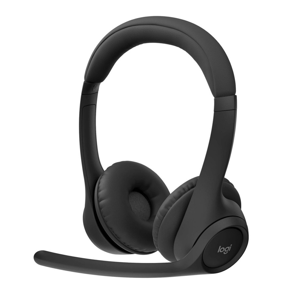 AUDÍFONOS LOGITECH ZONE 300 BLUETOOTH CON MICRÓFONO, 20 HORAS DE BATERÍA, COLOR NEGRO. - 1