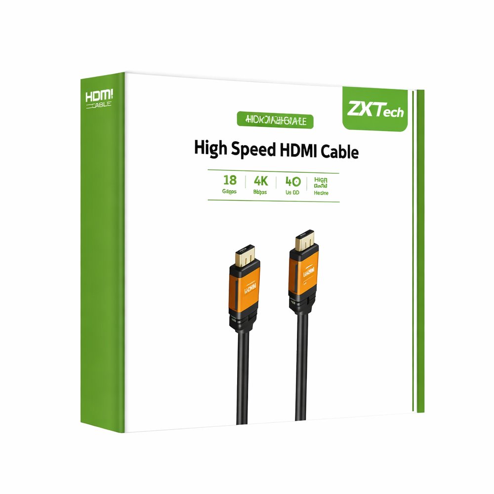 HDMI ZKTECO DE 15M - CONEXIÓN RÁPIDA Y ESTABLE PARA TELEVISORES Y DISPOSITIVOS MULTIMEDIA - 1