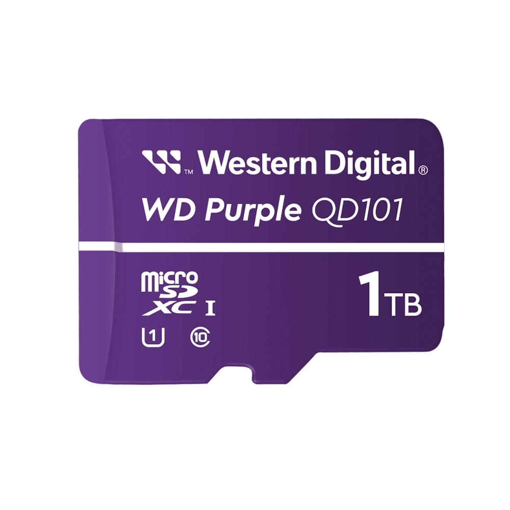 TARJETA MICROSD SANDISK PURPLE 1TB - ALTA RESISTENCIA, IDEAL PARA VIDEOVIGILANCIA Y GRABACIONES RÁPIDAS - 1
