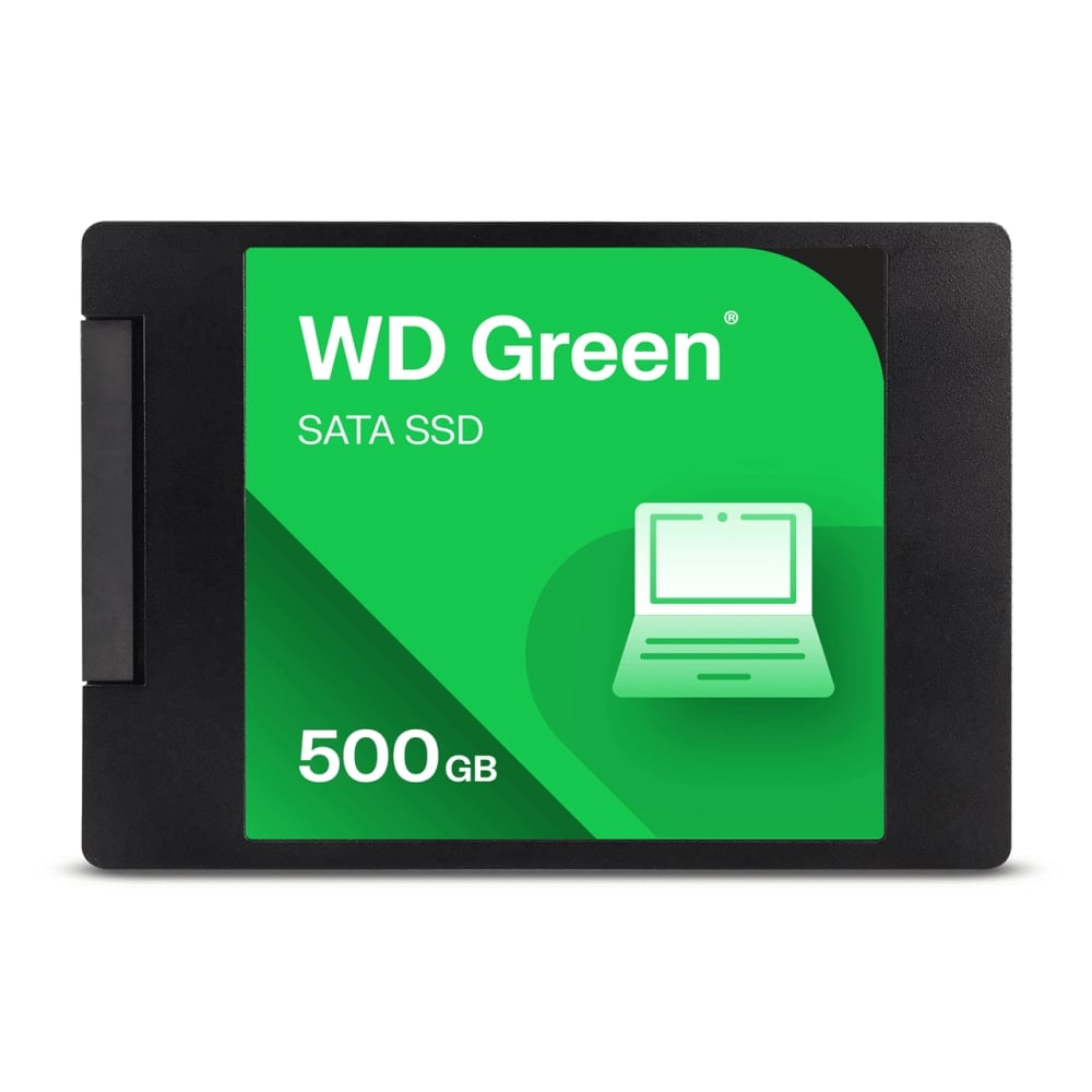 DISCO DURO INTERNO SSD 500 GB WESTERN DIGITAL WD GREEN 2.5' | VELOCIDAD Y FIABILIDAD PARA TU PC - 1